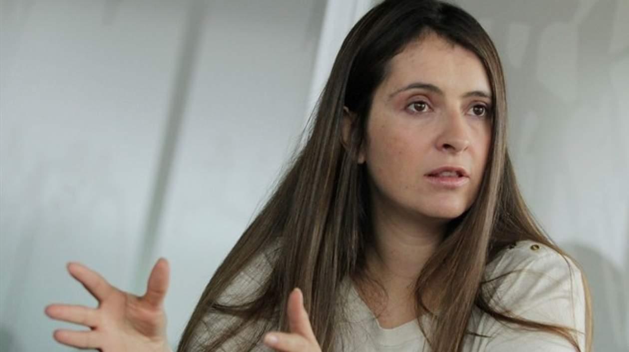 La senadora Paloma Valencia.