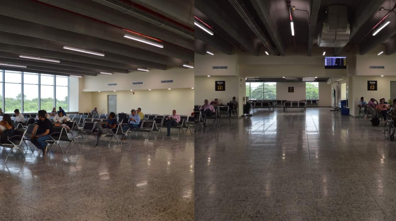 Una de las salas remodeladas. 