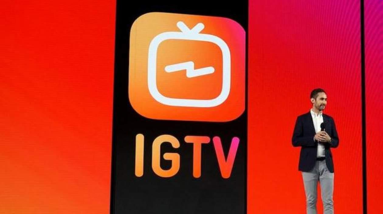 Kevin Systrom, durante la presentación de la nueva aplicación de Instagram.