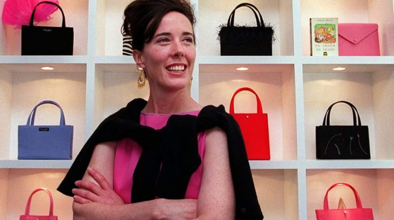 La diseñadora Kate Spade.