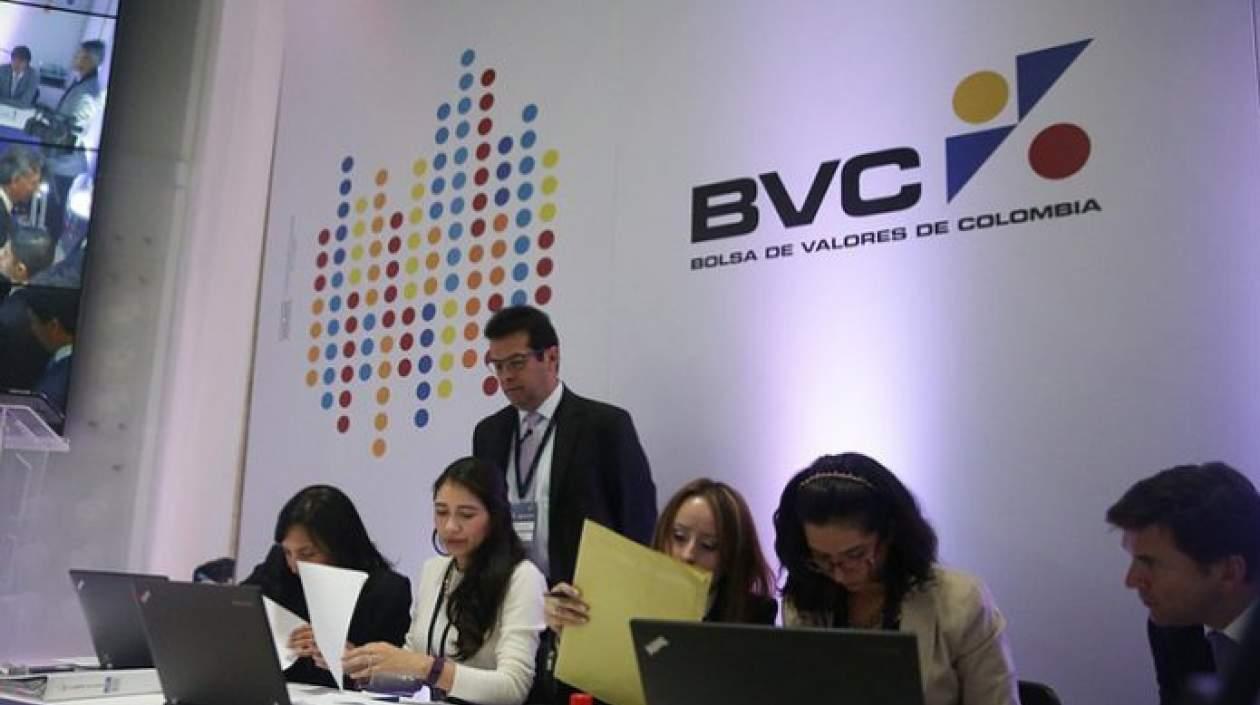 Mercado de valores colombiano.