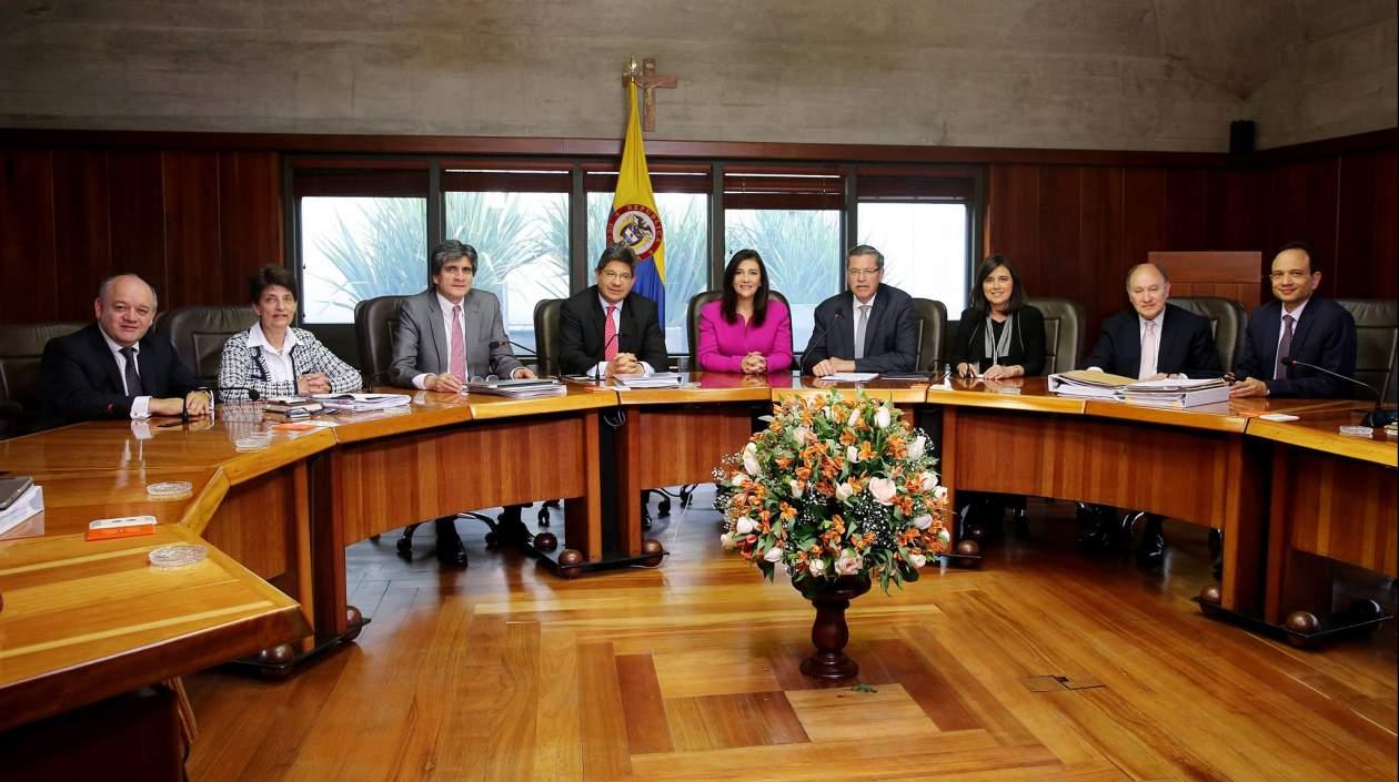 Magistrados de la Corte Constitucional.