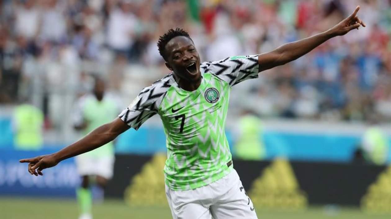 El nigeriano Ahmed Musa.