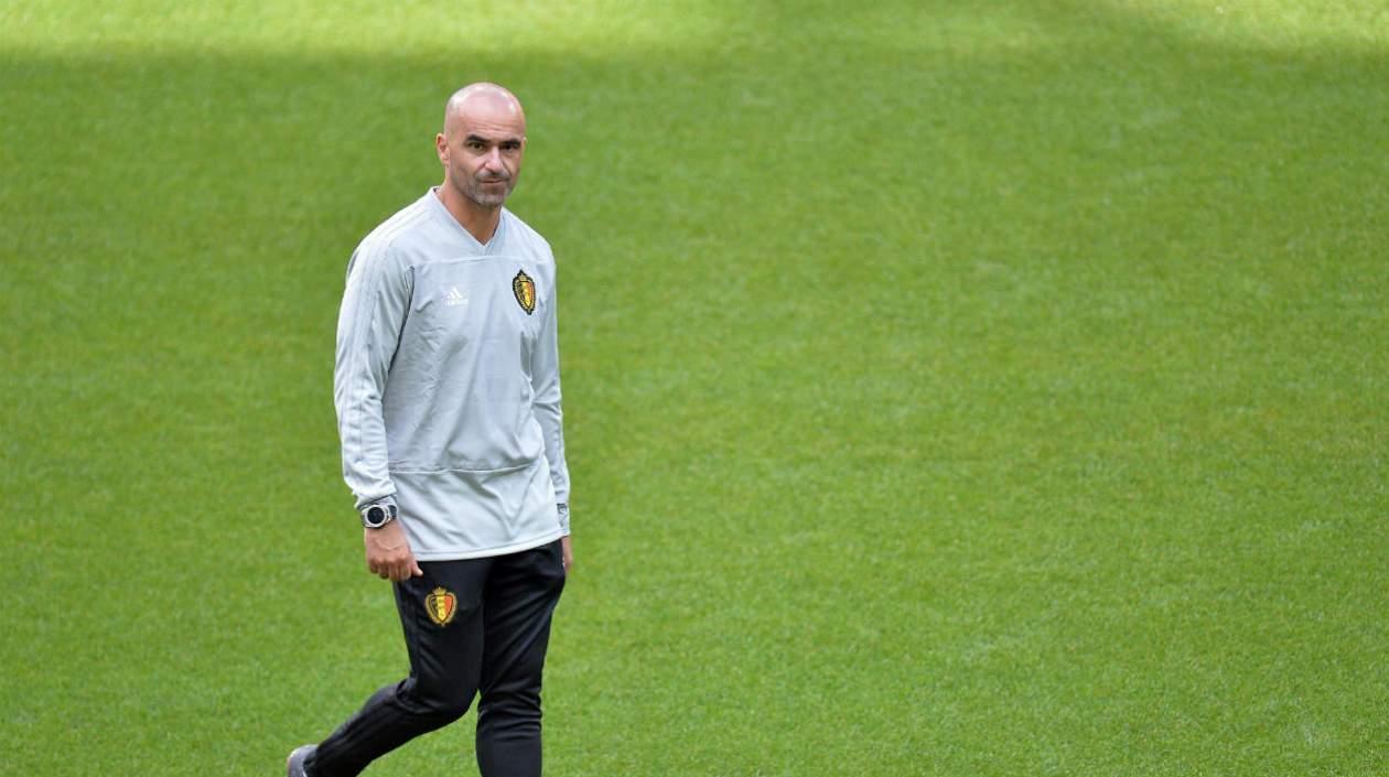 Roberto Martínez, técnico de Bélgica. 