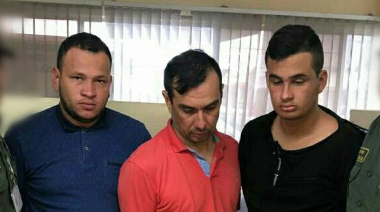 Los capturados fueron conducidos a la URI de la Fiscalía.