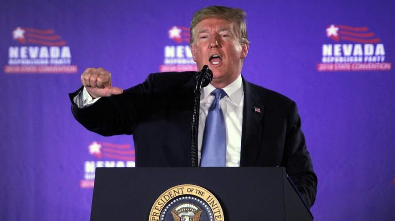 Donald Trump, presidente de Estados Unidos.