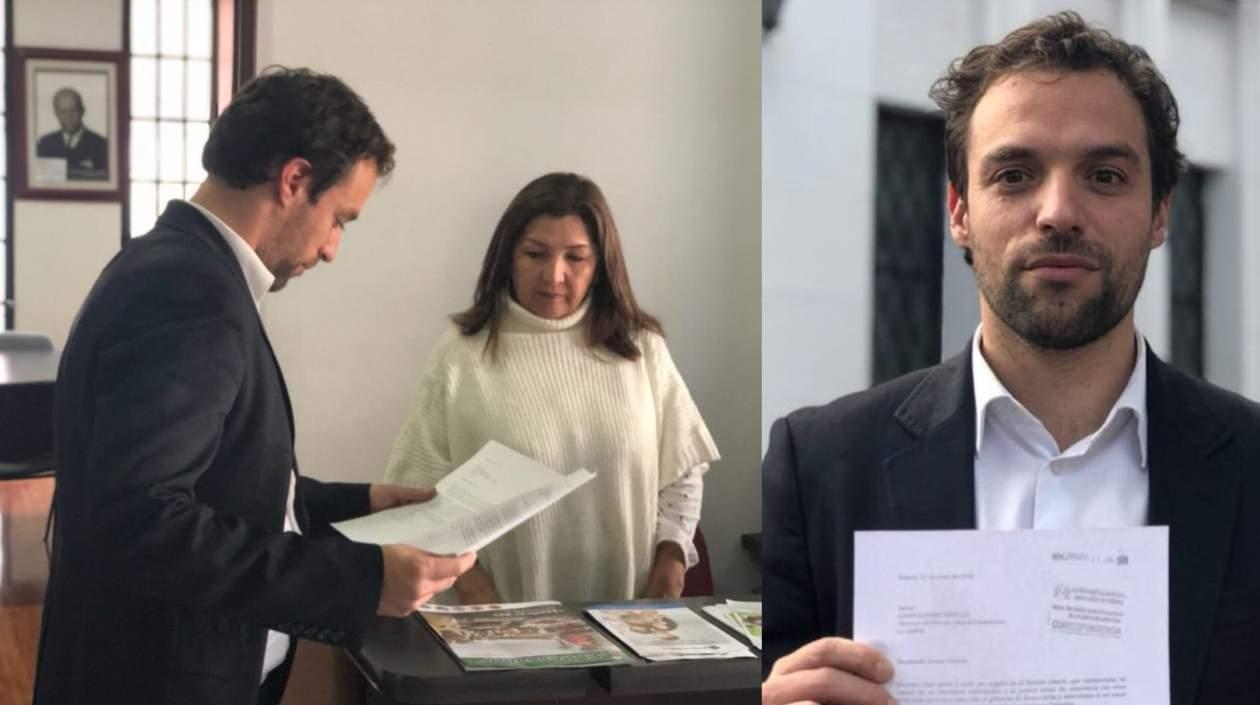 Luis Ernesto Gómez renunció al Liberalismo.