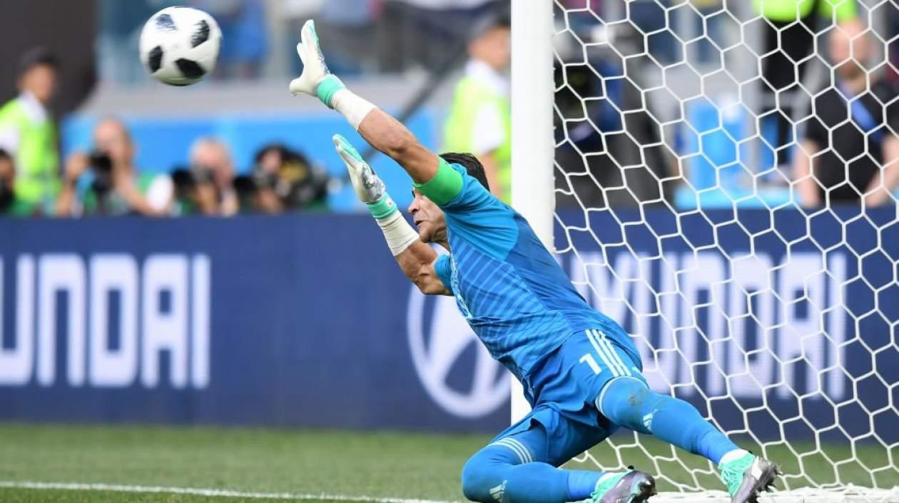 El portero de la selección de Egipto Essam el Hedary