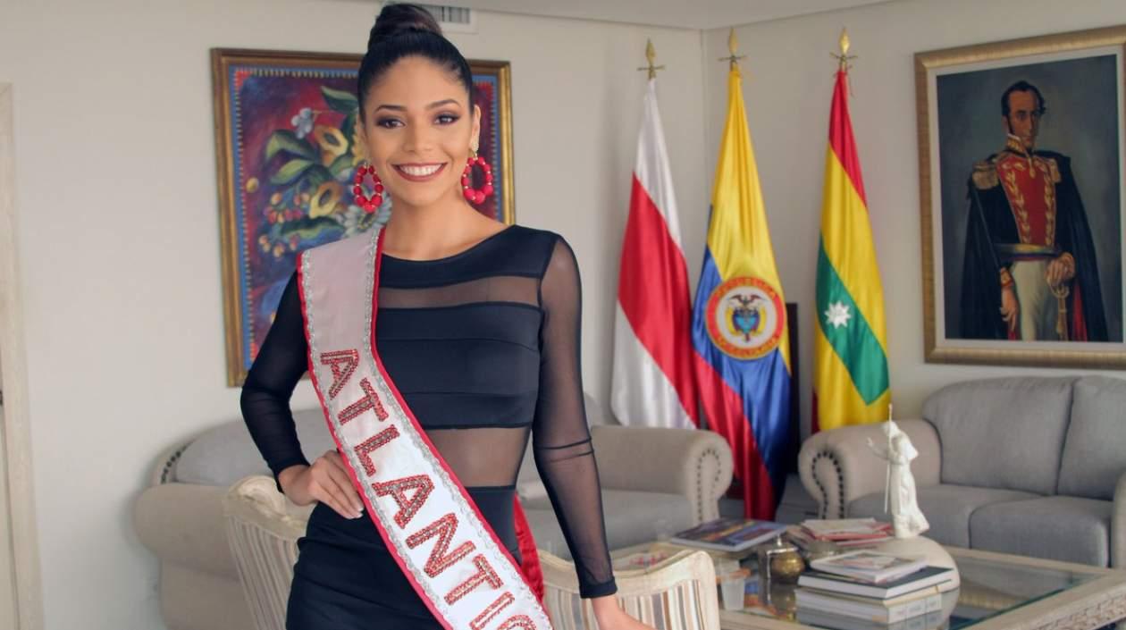 Melissa Fernanda Acuña Redondo, representante por Atlántico al Reinado del Café.