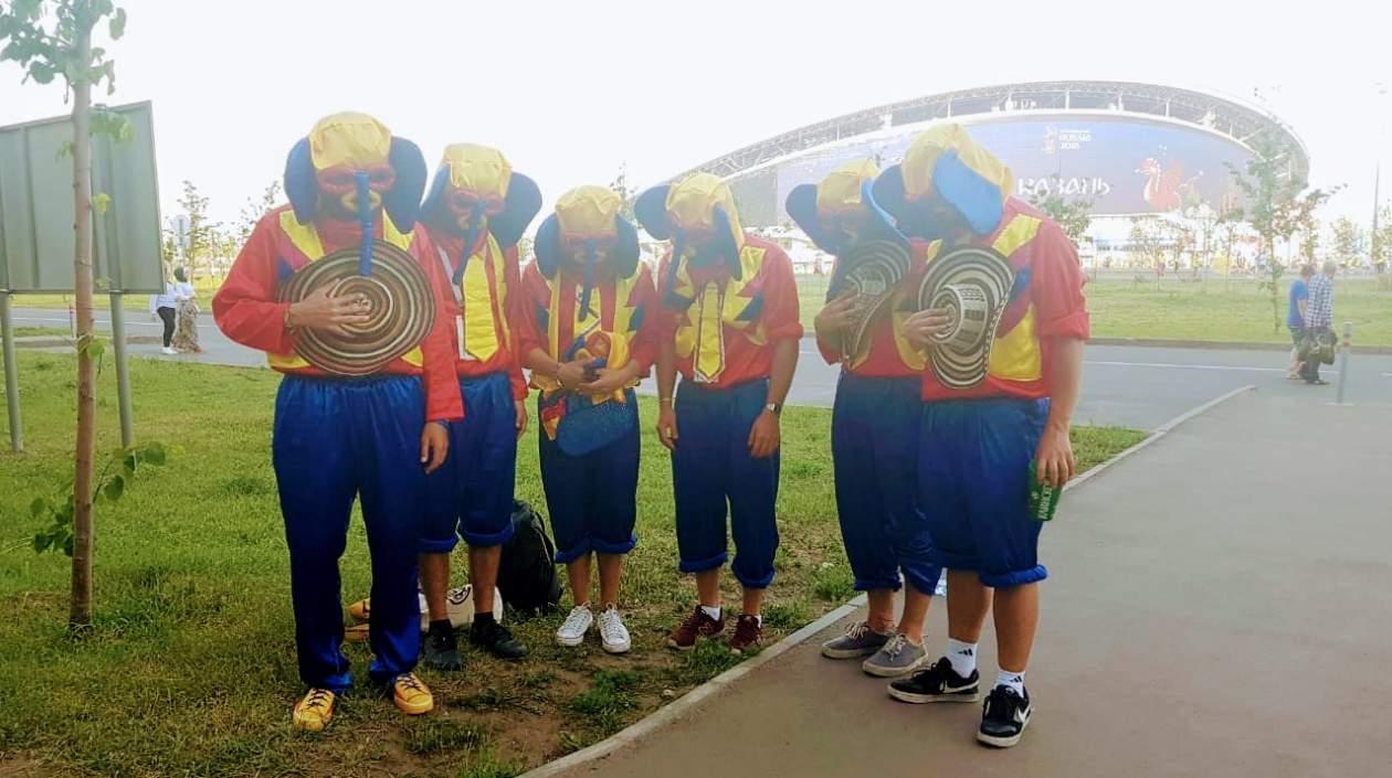 Grupo de marimondas en Rusia.