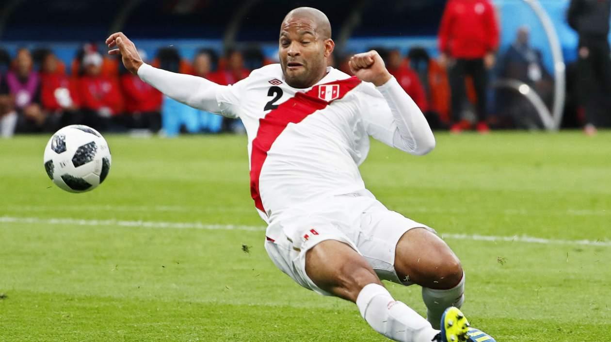 Alberto 'El Mudo' Rodríguez, defensa de la Selección Perú y de Junior. 