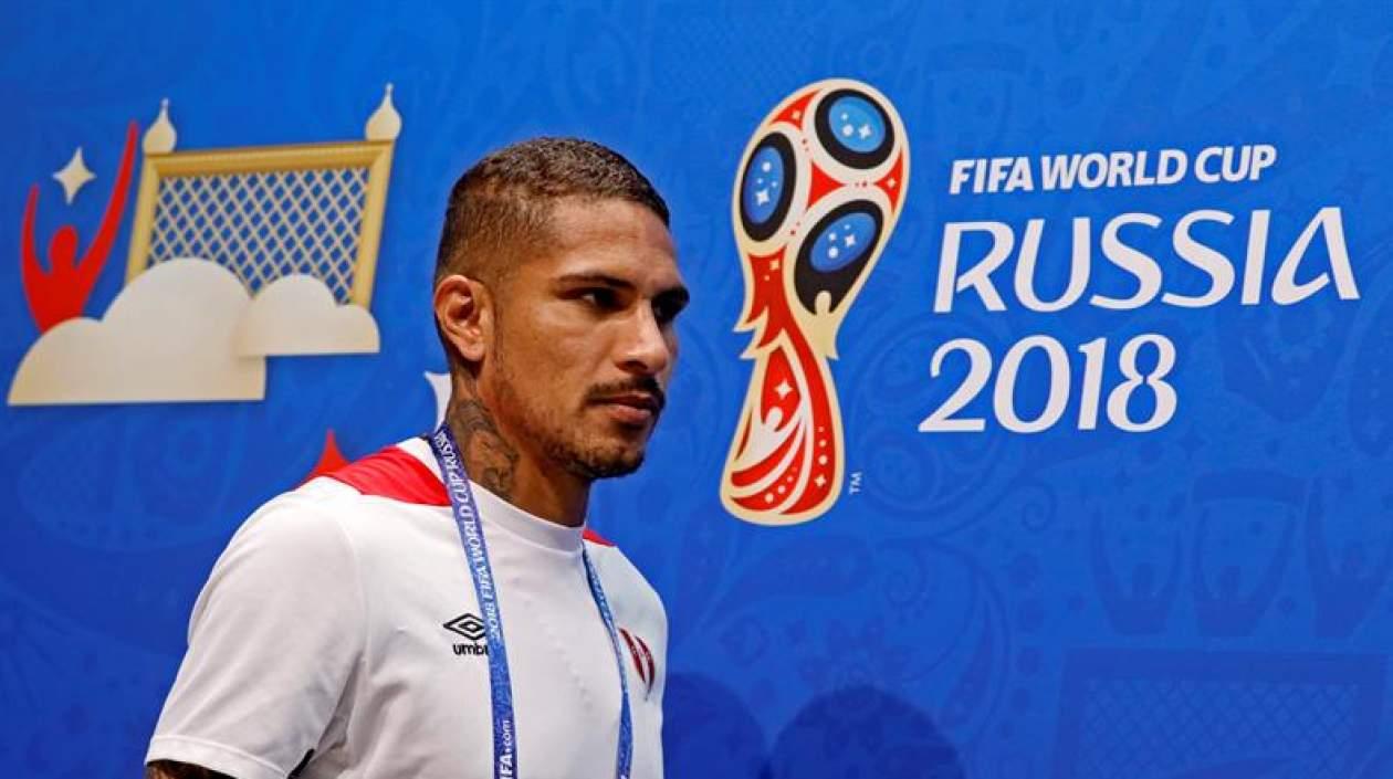 Paolo Guerrero, jugador peruano.