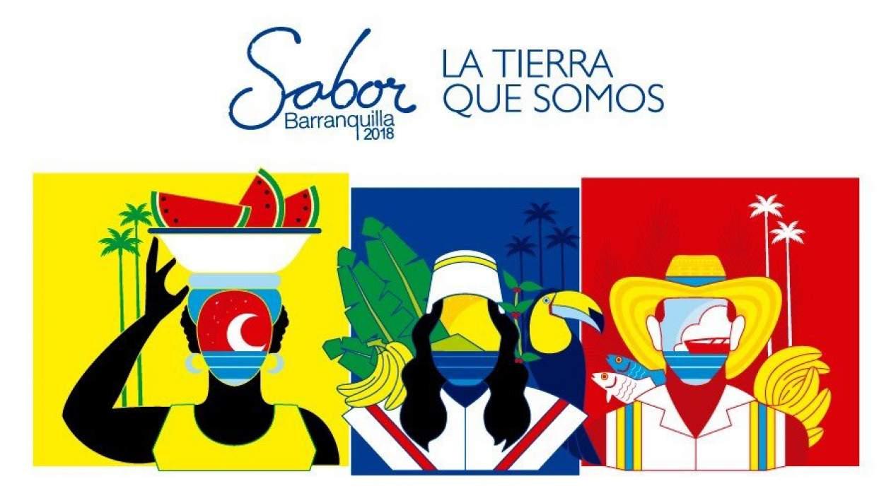 Imagen oficial de Sabor Barranquilla 2018.