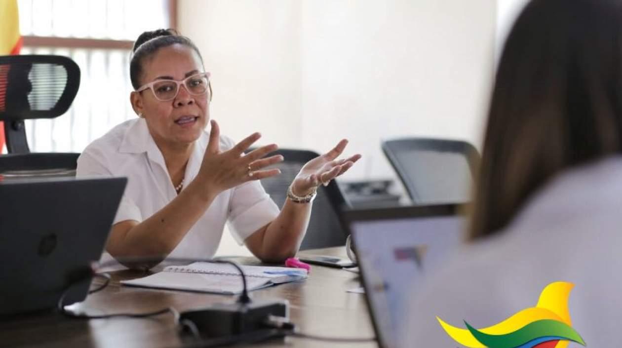 Yolanda Wong Baldiris, alcaldesa encargada de Cartagena.