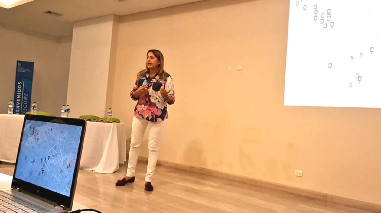 La Secretaria Distrital de Salud, Alma Solano