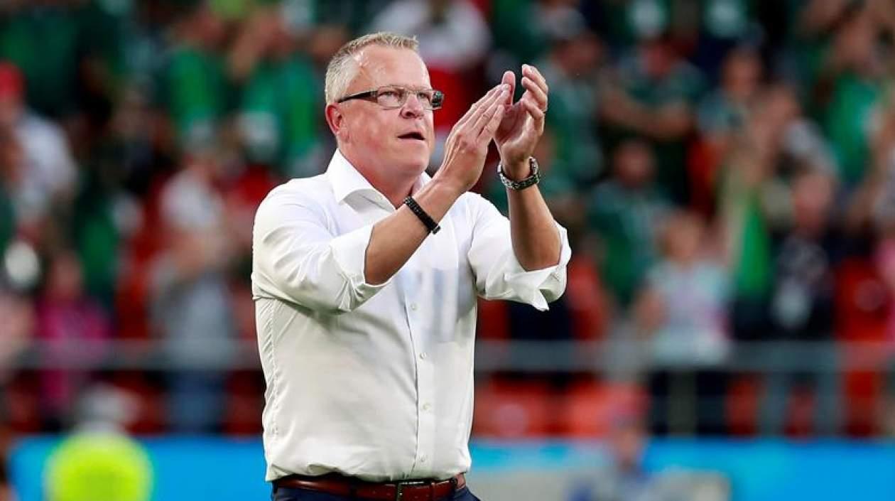 Janne Andersson, seleccionador sueco.