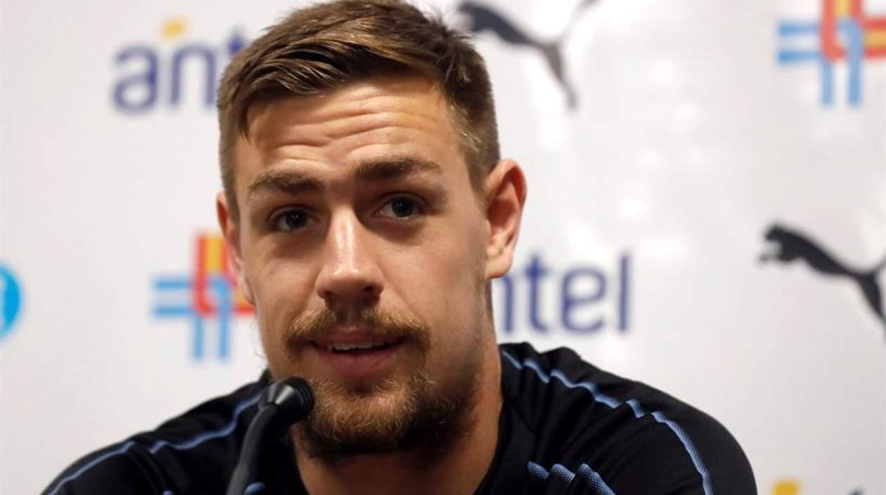El defensor uruguayo, Sebastián Coates. 