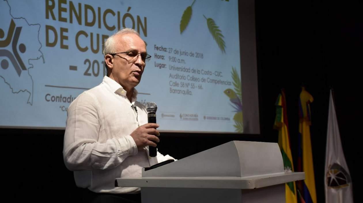 Pedro Luis Bohórquez, Contador General de la Nación.