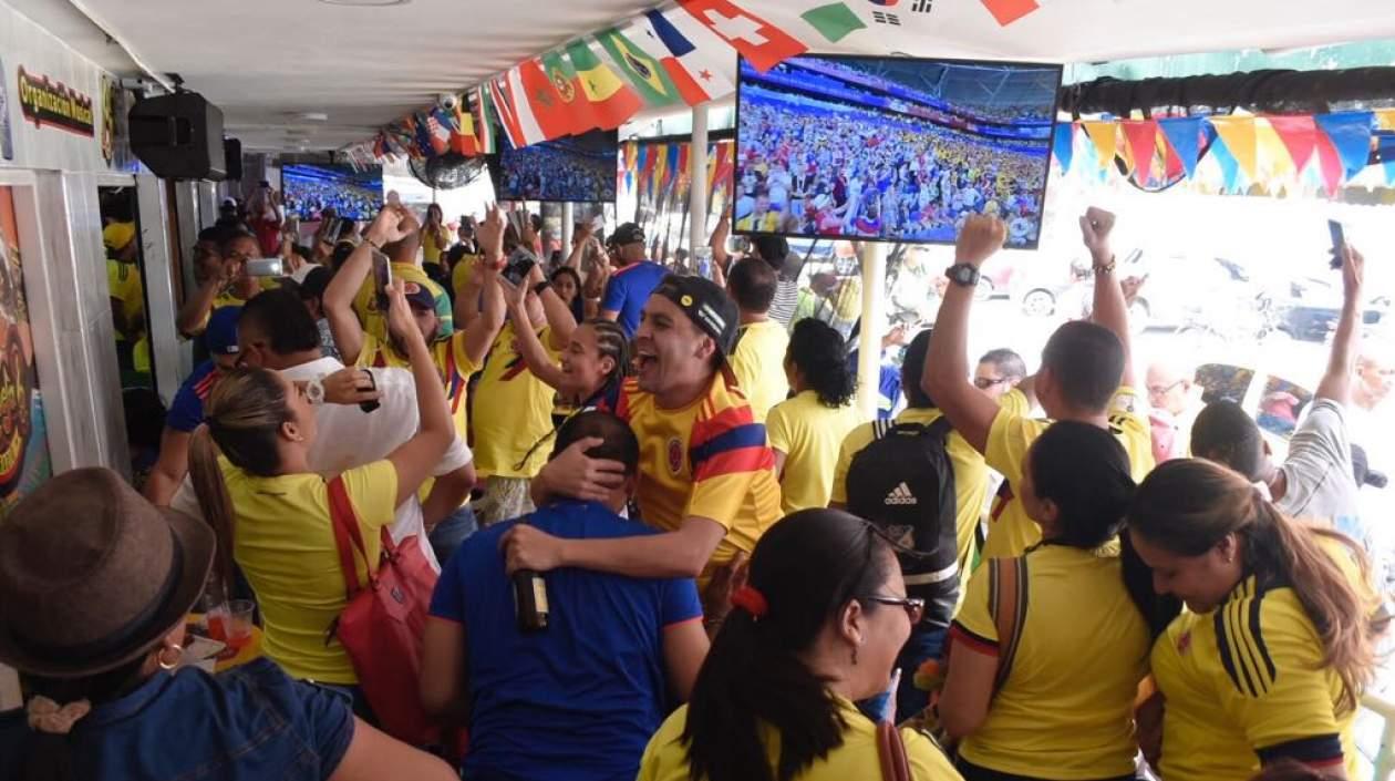 Total emoción en La Troja.