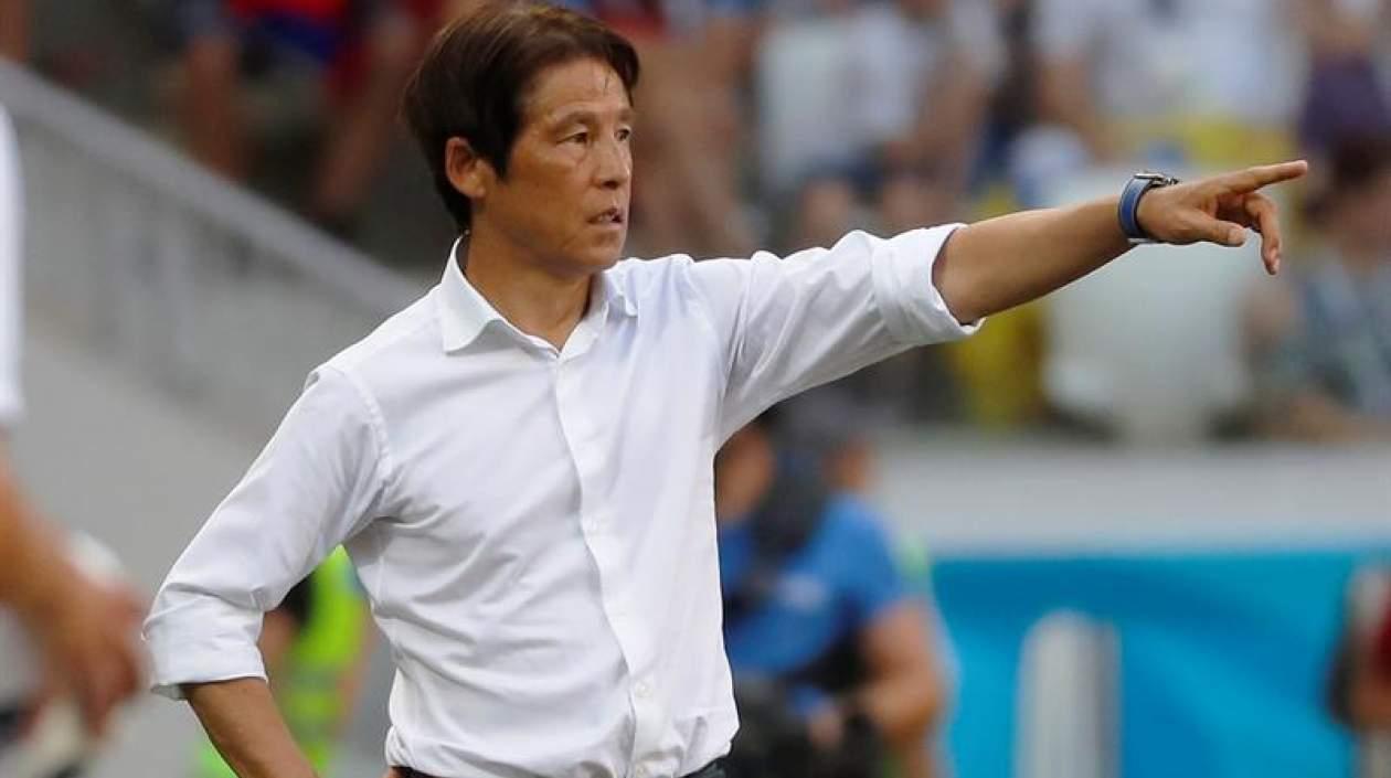 Akira Nishino, técnico de la selección japonesa.
