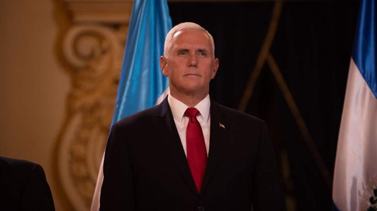 El vicepresidente de Estados Unidos, Mike Pence.