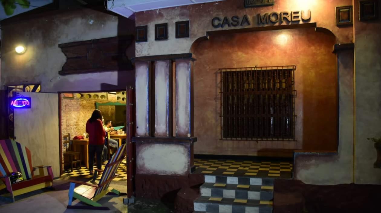 Fachada de Casa Moreu.