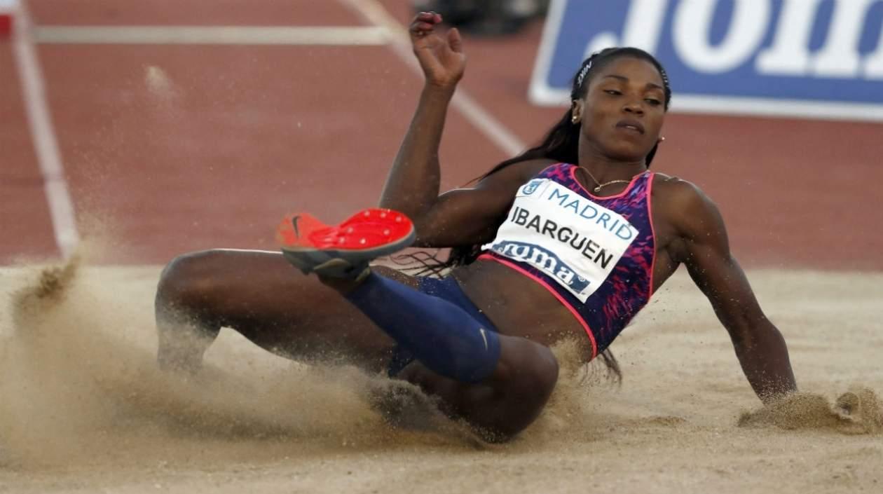 La colombiana Caterine Ibargüen.