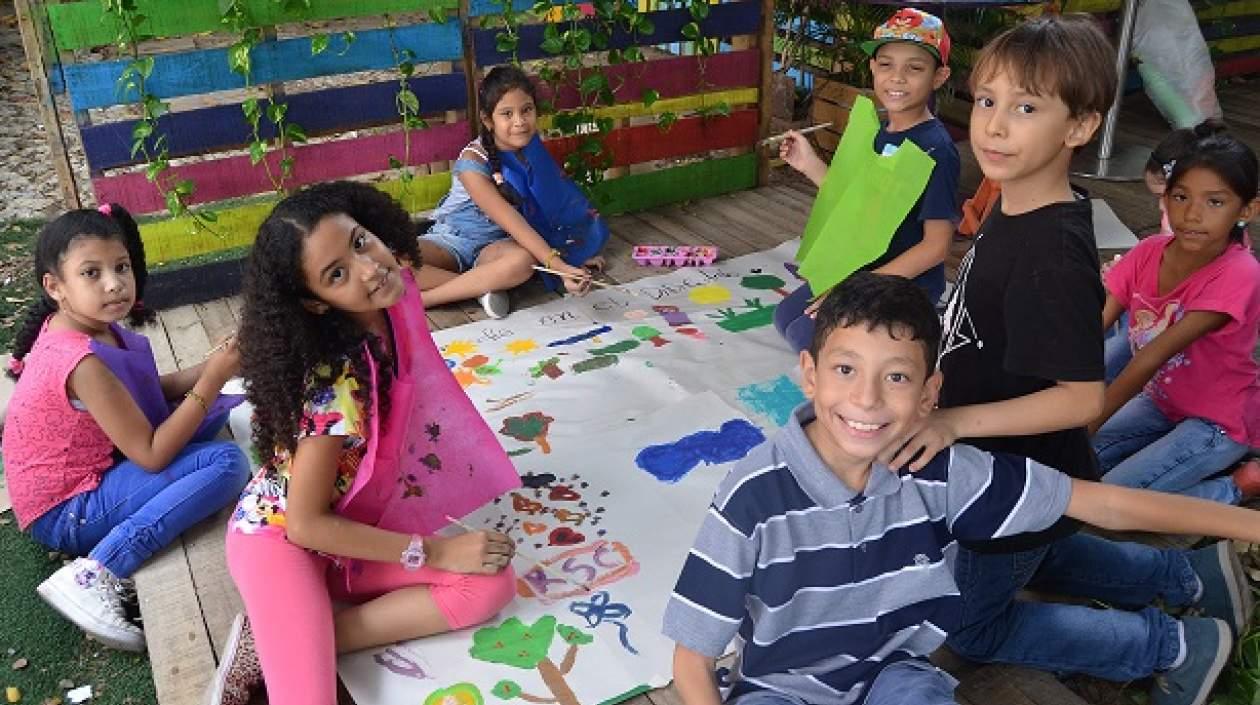 Vacacional de niños de la Fundación Ludovica.