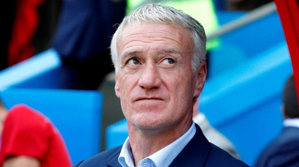 El seleccionador francés, Didier Deschamps.