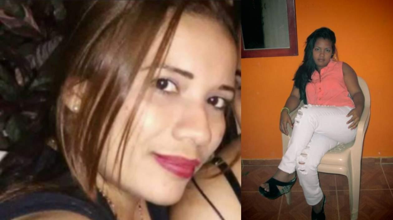 Merlys Ibañez García (izquierda) habría sido asesinada a cuchillo por Yildred Patricia Rúa Orellano