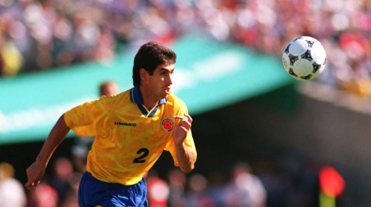 Andrés Escobar, jugador de la Selección Colombia. 