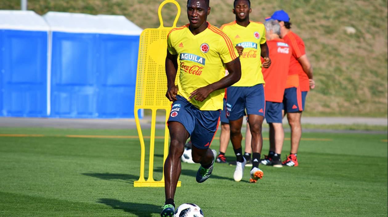 Ni James ni Borja entrenaron este domingo con el equipo.