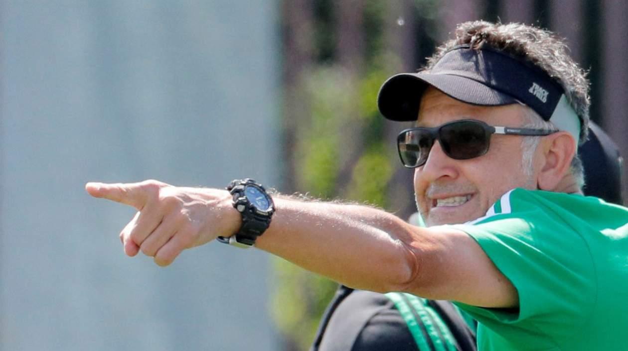 Juan Carlos Osorio, técnico de la Selección México. 