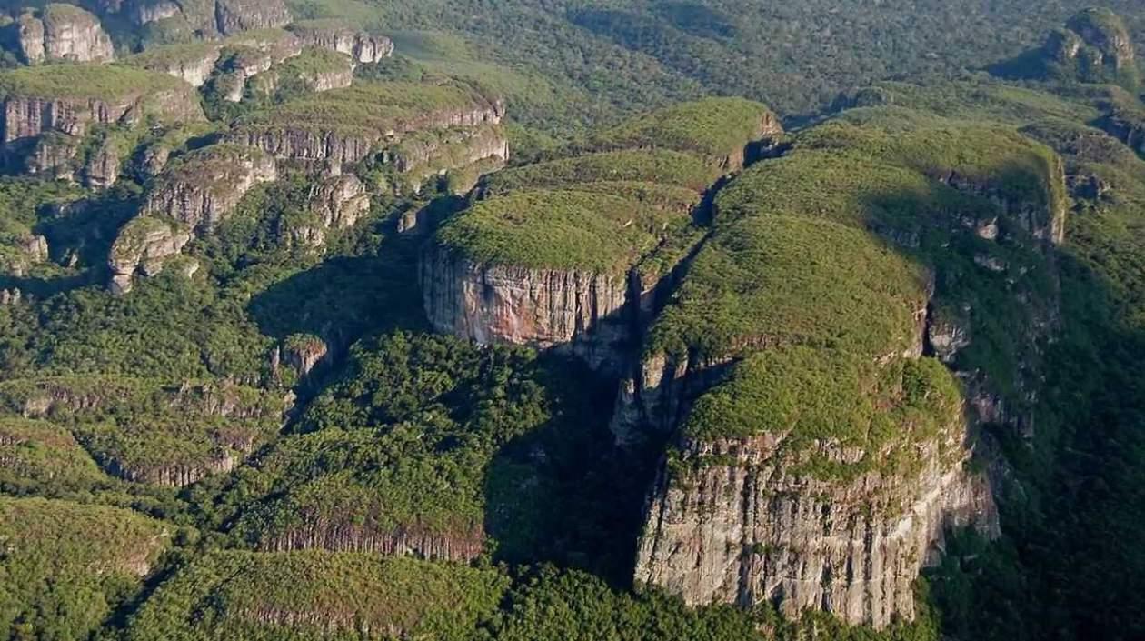 Parque de la Serranía de Chiribiquete de Colombia.