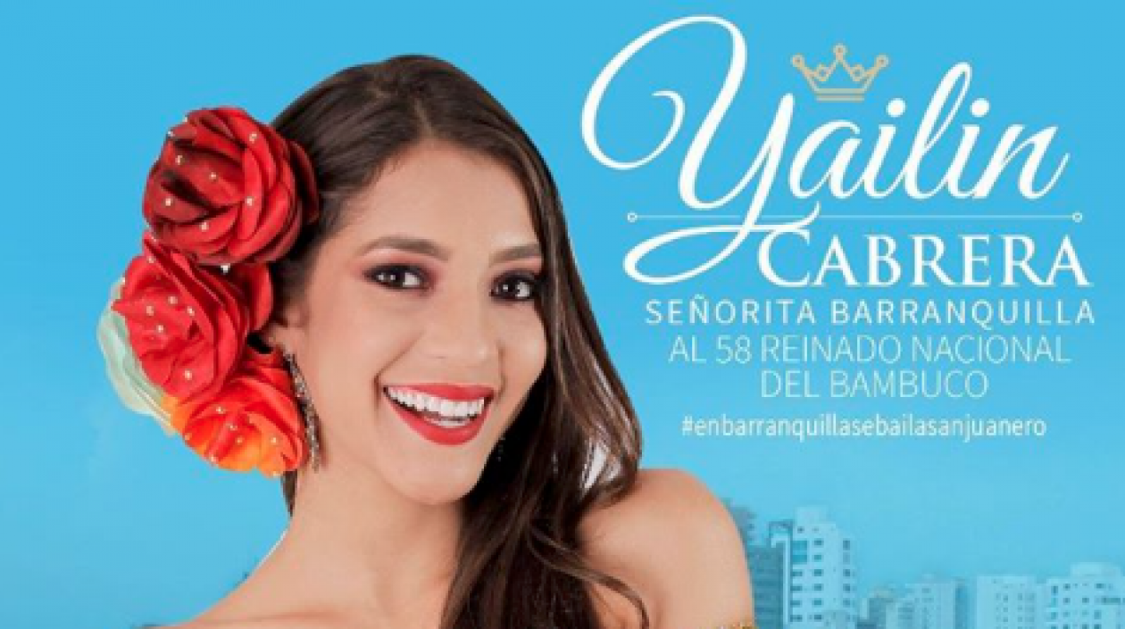Yailin Cabrera de la Hoz ha sido elegida como nueva virreina en el Reinado Nacional del Bambuco.