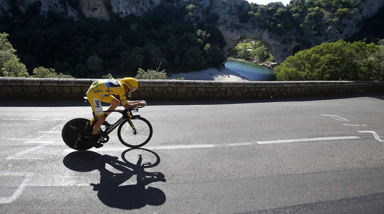 Chris Froome, ciclista colombiano. 