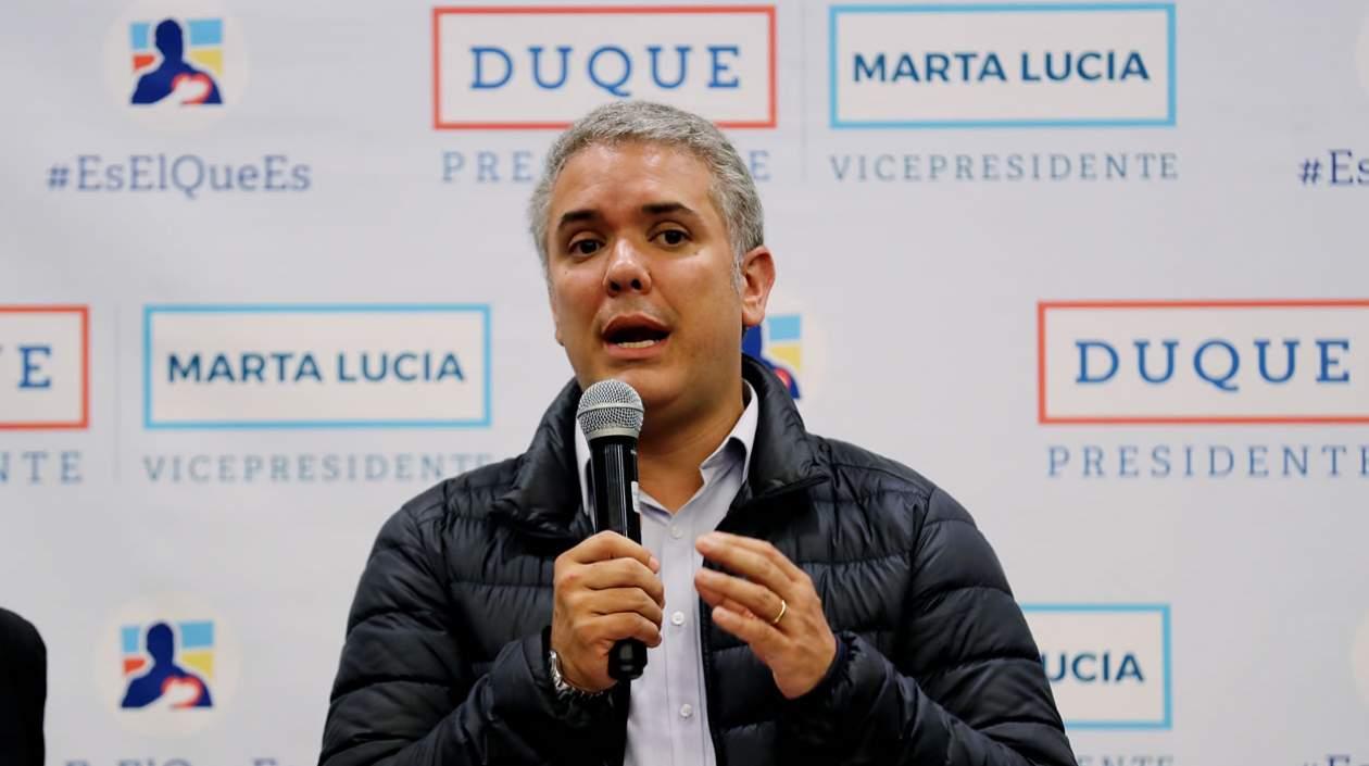 El presidente electo de Colombia, Iván Duque