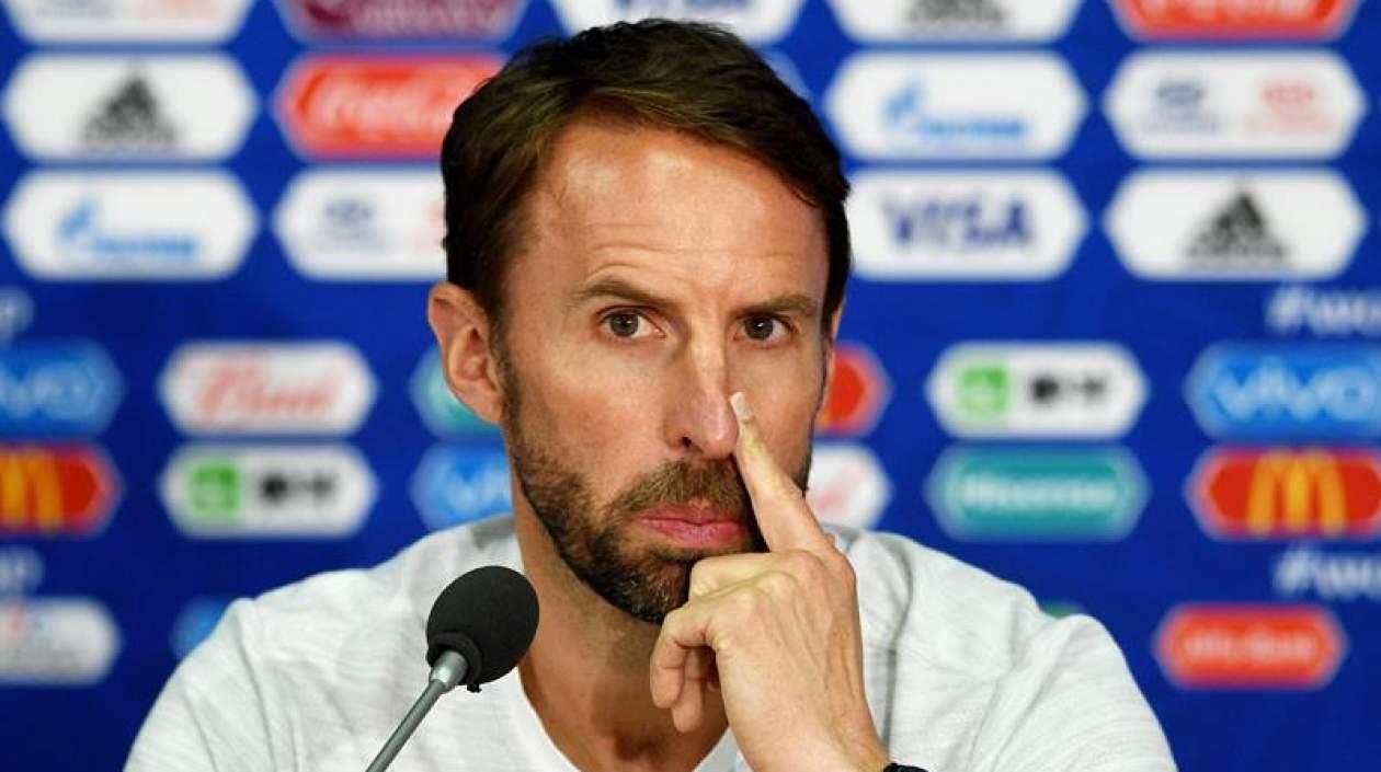 El seleccionador inglés, Gareth Southgate.