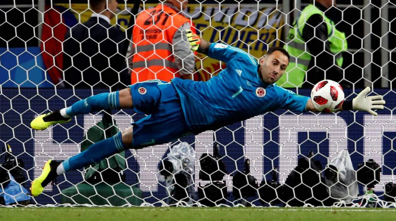 David Ospina, arquero de la Selección Colombia. 