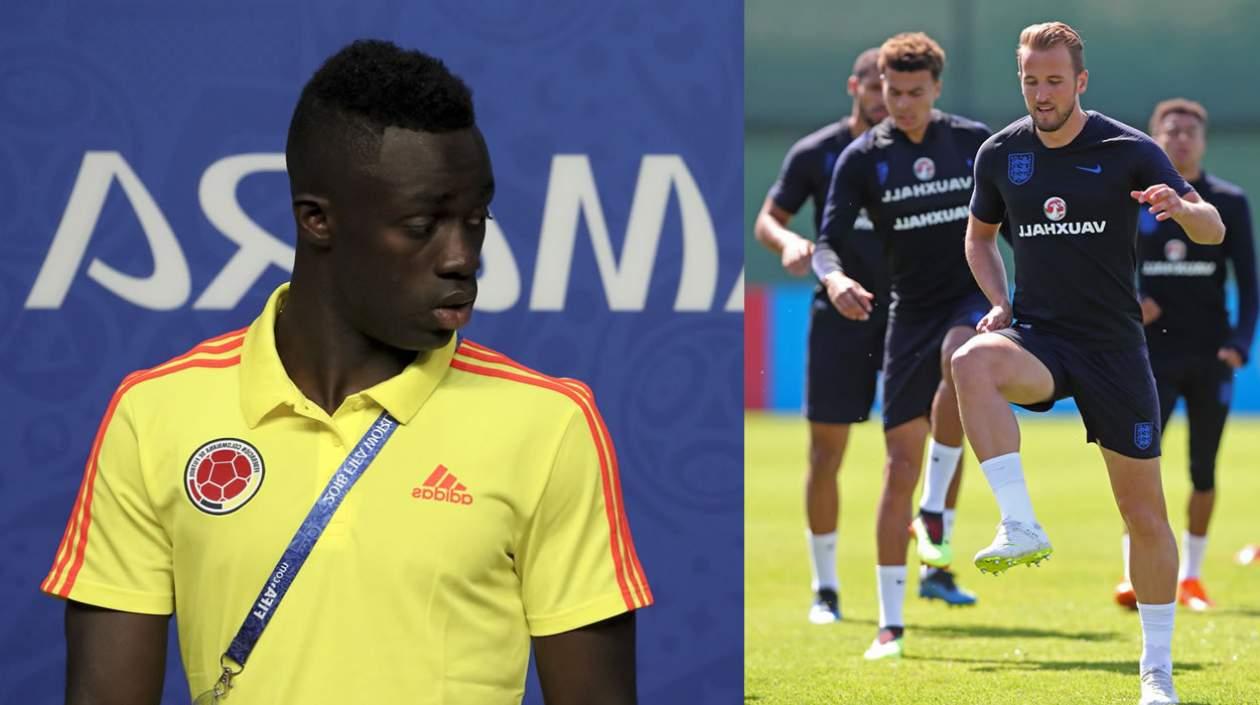 Davinson Sánchez y Harry Kane