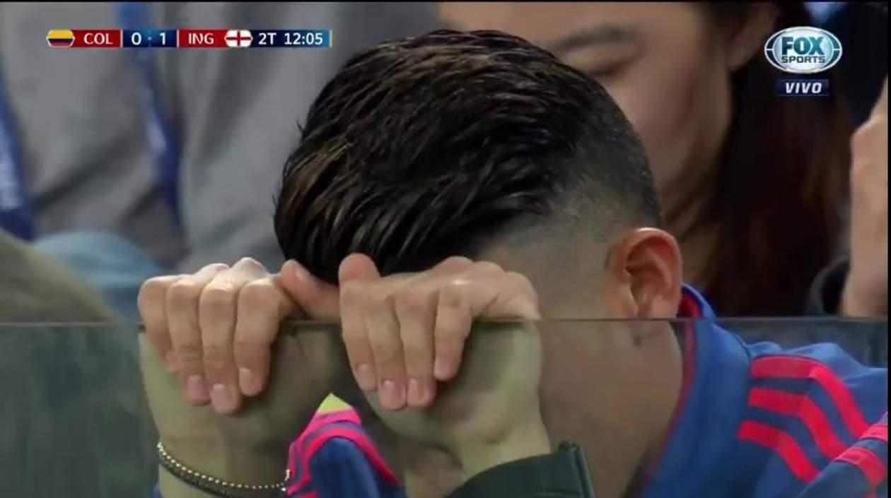 James Rodríguez, volante colombiano.