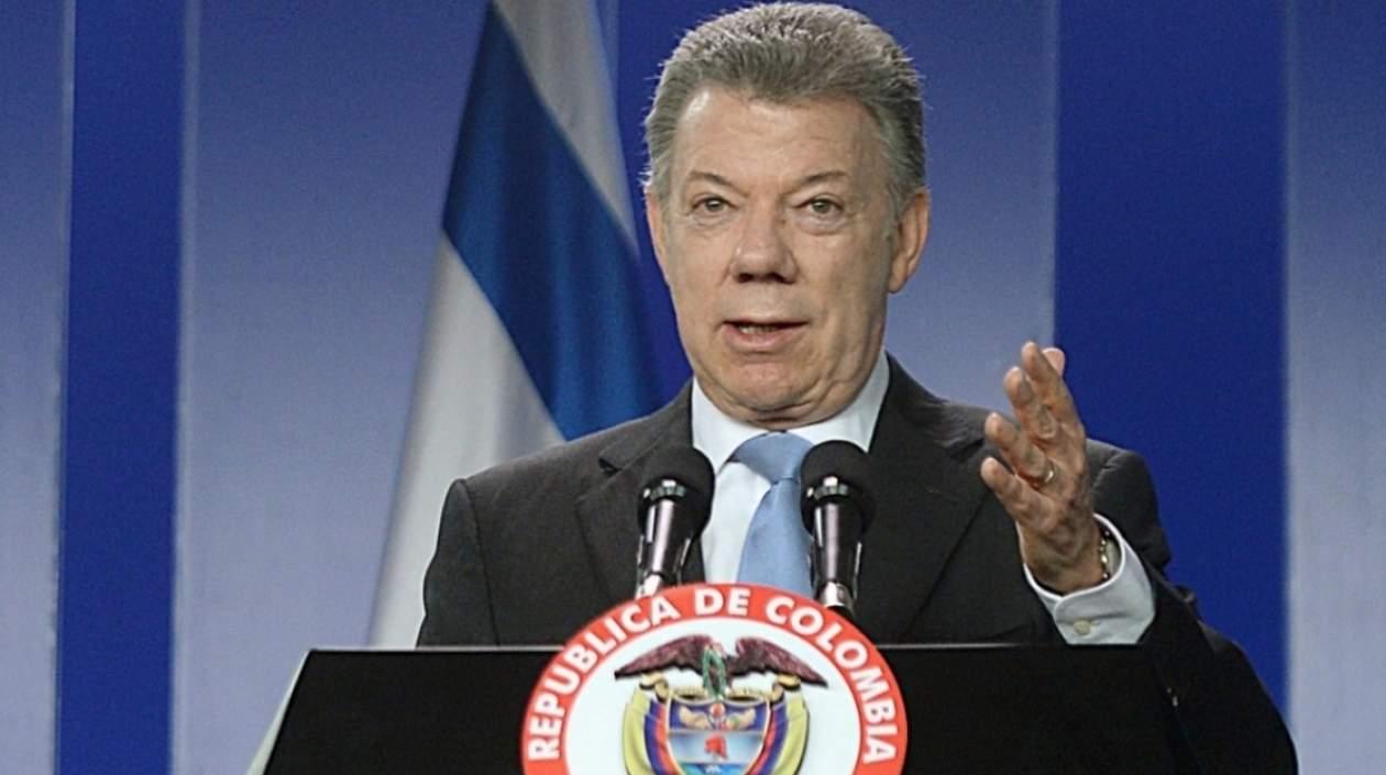 Juan Manuel Santos.