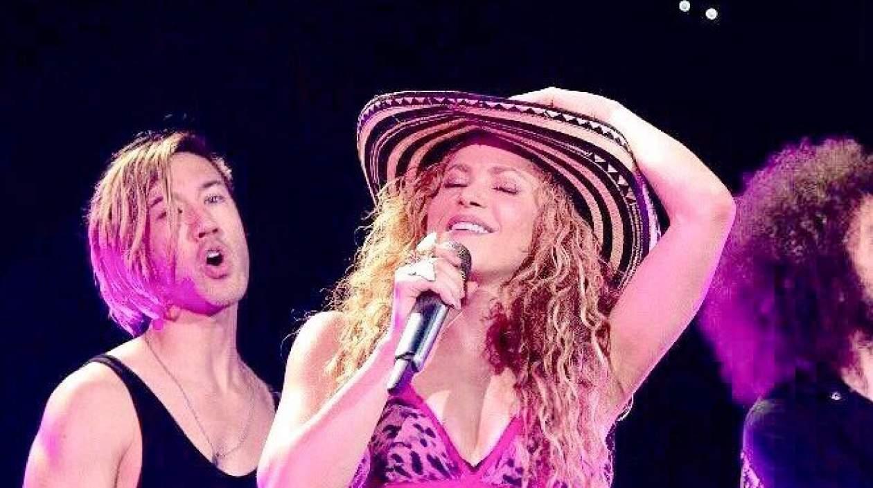 La cantante barranquillera Shakira. 