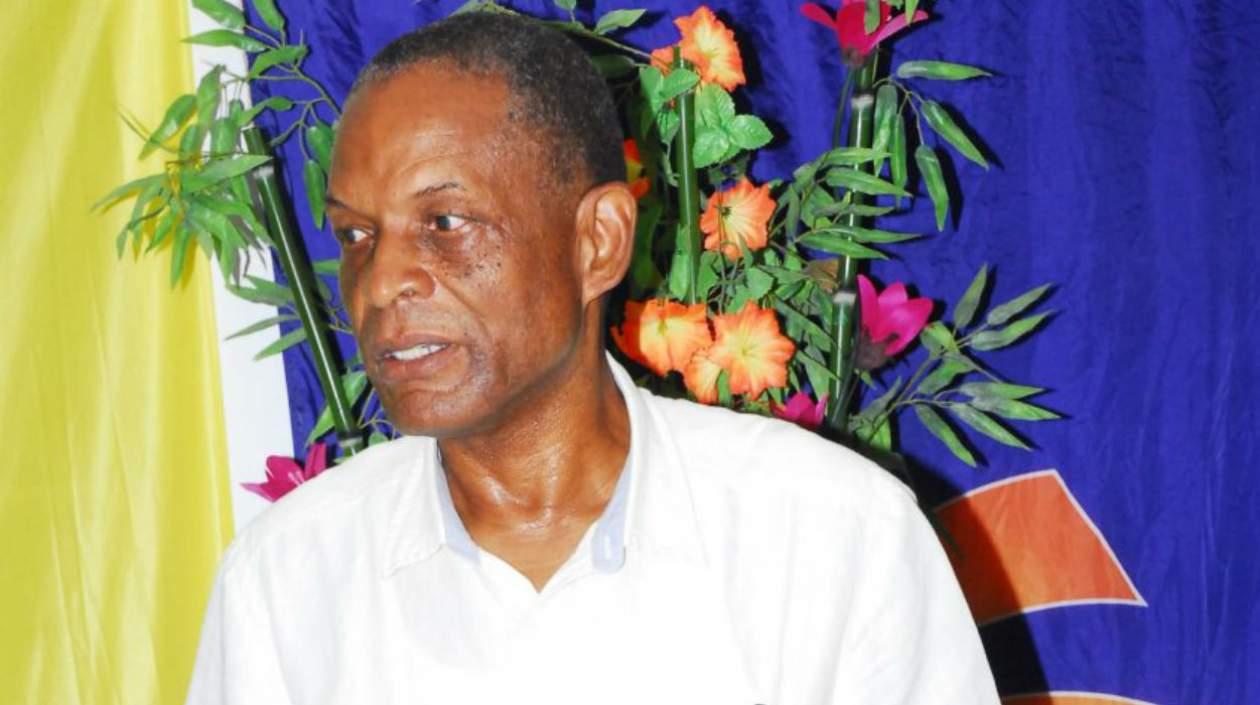 Venold Coombs, presidente de la Federación de Fútbol de San Vicente y las Granadinas.