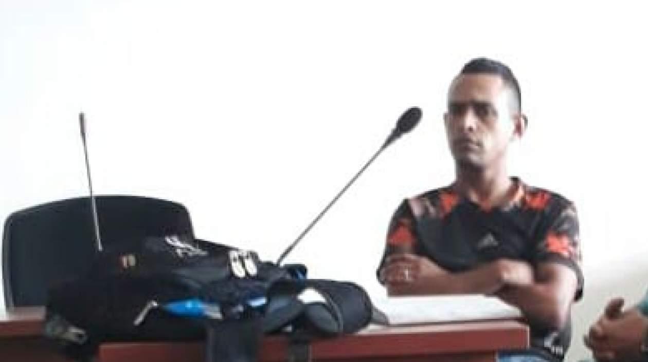 Jorge Manuel Escorcia Montoya, imputado.