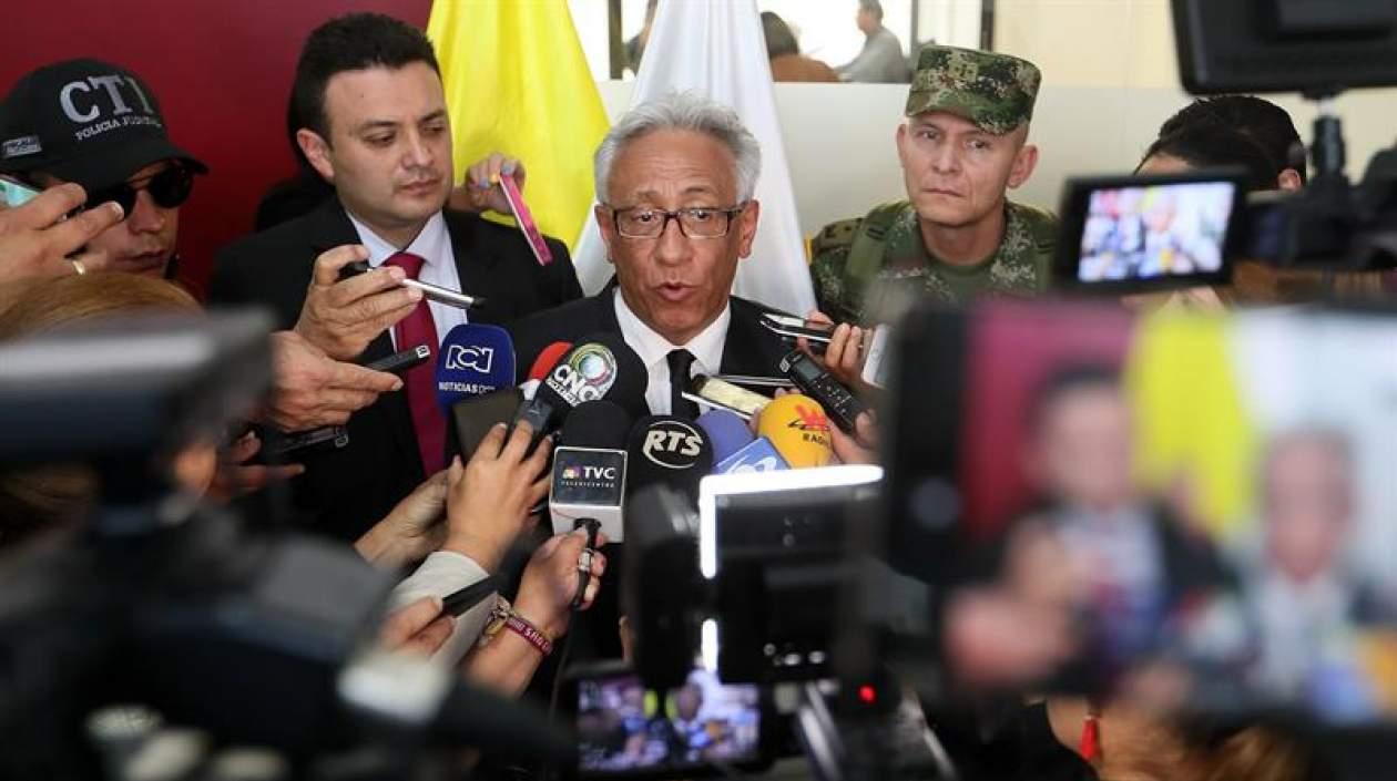 El director del Instituto de Medicina Legal de Colombia, Carlos Valdés