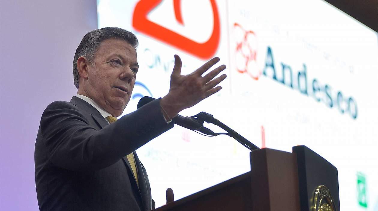 Juan Manuel Santos.