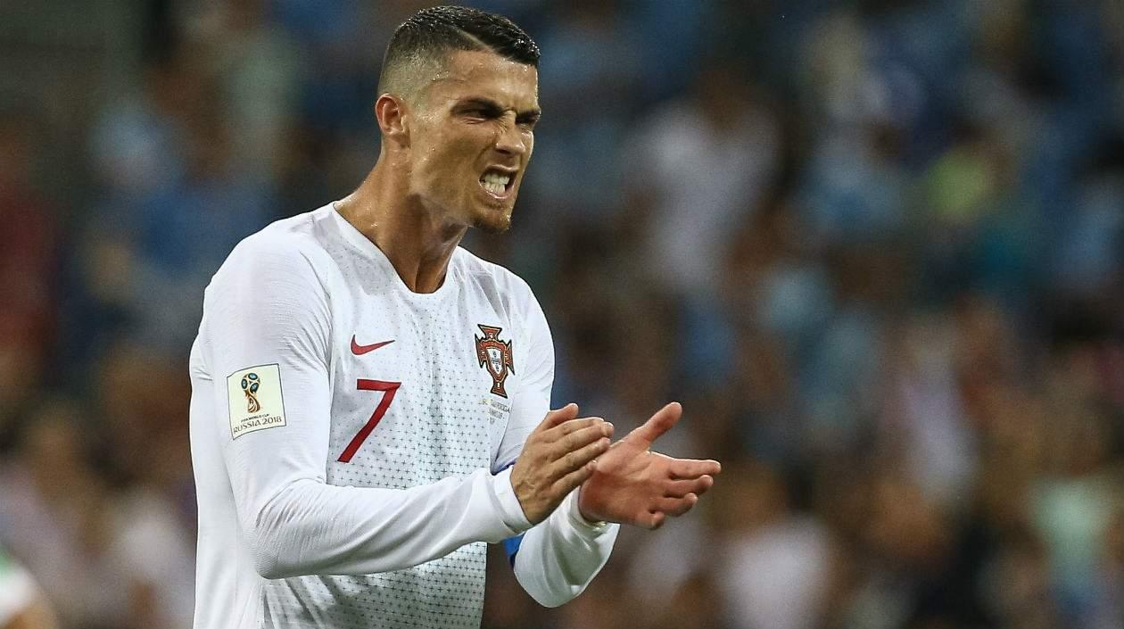 Cristiano Ronaldo, delantero portugués. 