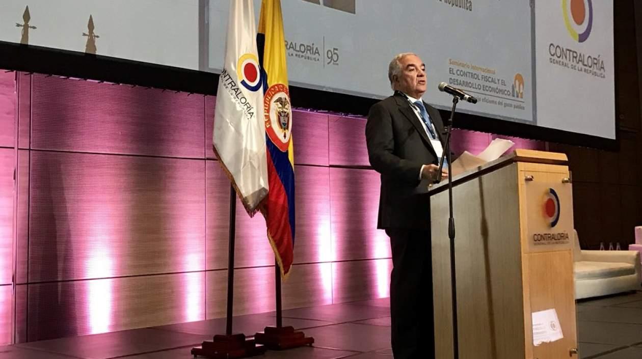 El Contralor General de la República, Edgardo Maya Villazón