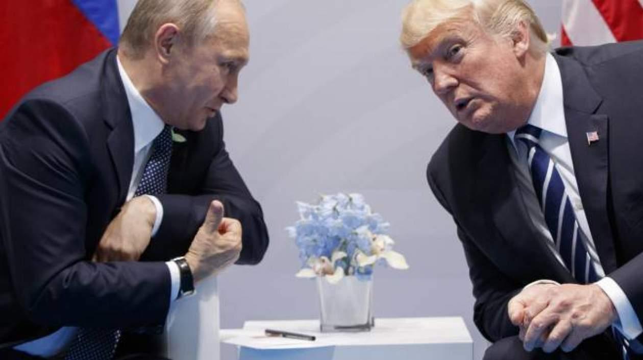 Vladimir Putin y Donald Trump.